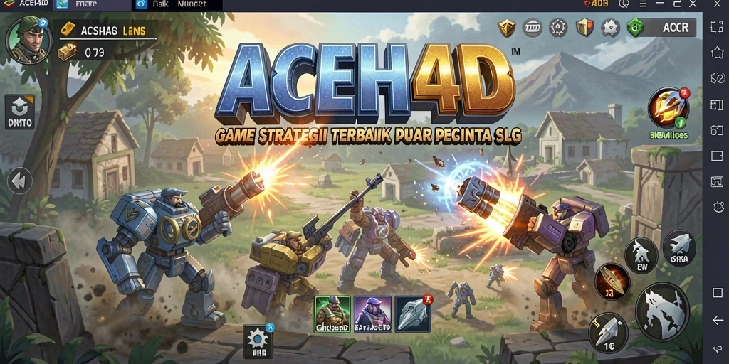 Tampilan gameplay ACEH4D yang mendebarkan dan strategis.