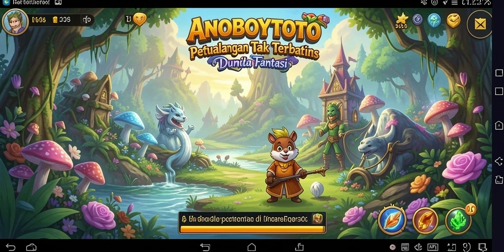Gameplay menakjubkan dari ANOBOYTOTO di dunia petualangan.