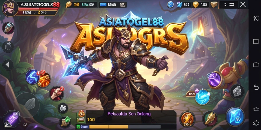 Tampilan gameplay menantang dan menarik dalam ASIATOGEL88.