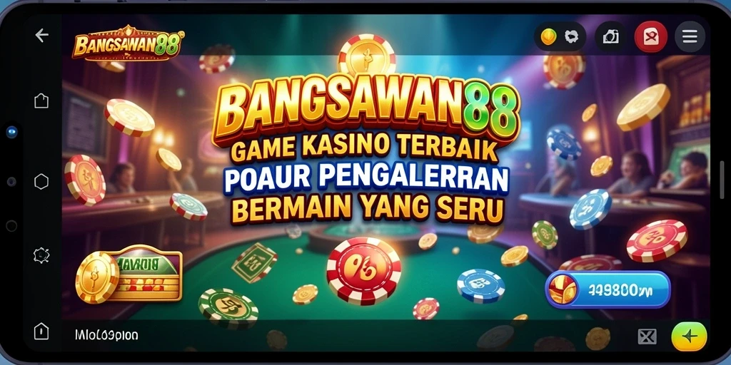 Screenshot BANGSAWAN88 menampilkan gameplay Kasino yang seru dan interaktif.