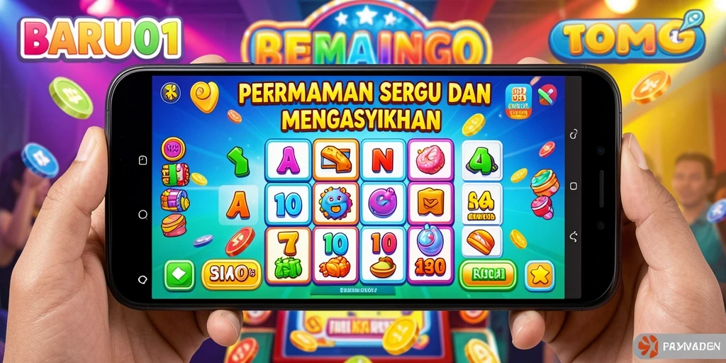 Tampilan gameplay seru dalam permainan Bingo BARU01.