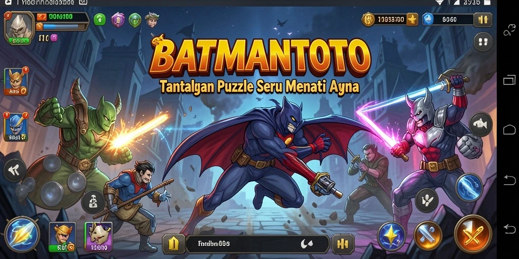 Tangkapan layar gameplay BATMANTOTO yang mendebarkan.
