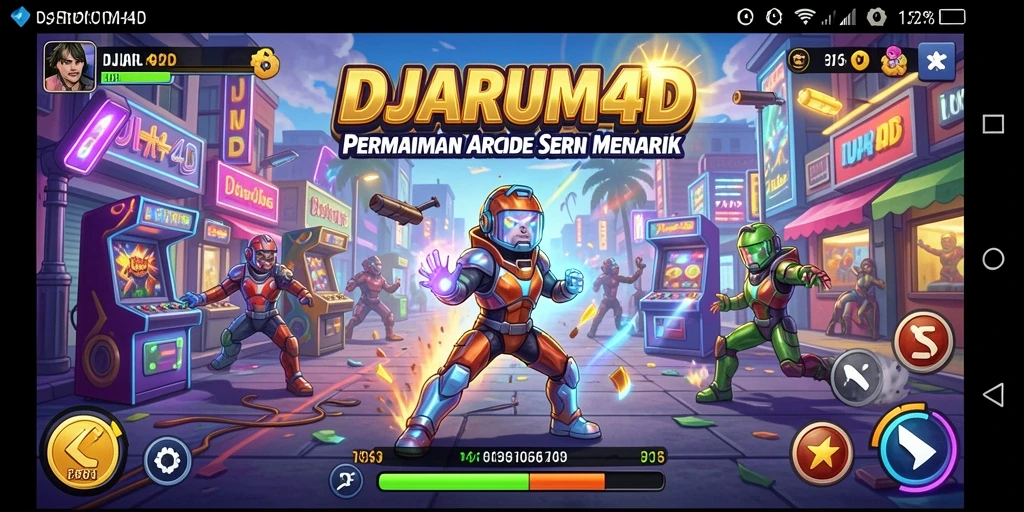Tampilan gameplay seru dalam DJARUM4D yang penuh aksi.