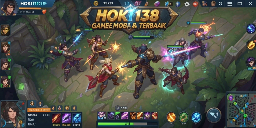 Tampilan menarik dari gameplay HOKI138 saat bertarung di arena.