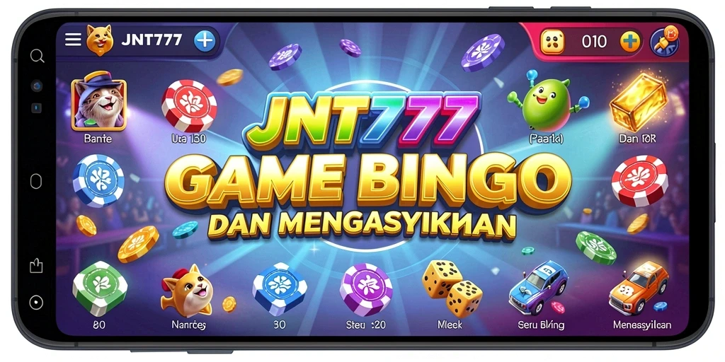 Tangkapan layar gameplay seru dari JNT777 yang menampilkan Bingo.