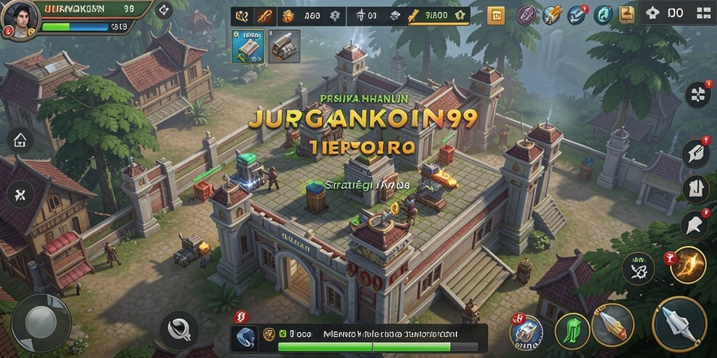 Gameplay seru dan strategi menara dalam JURAGANKOIN99.