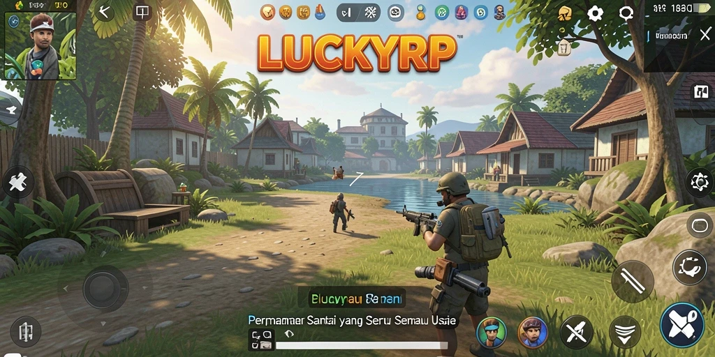 Tangkapan layar gameplay LUCKYRP yang menampilkan keseruan permainan Casual.