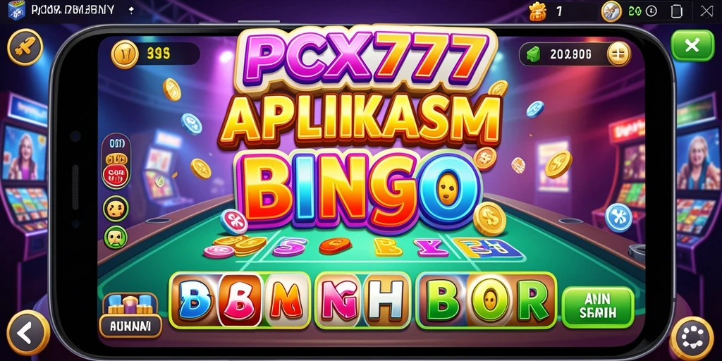 Tampilan gameplay seru dari PCX777 dengan suasana Bingo yang menarik.