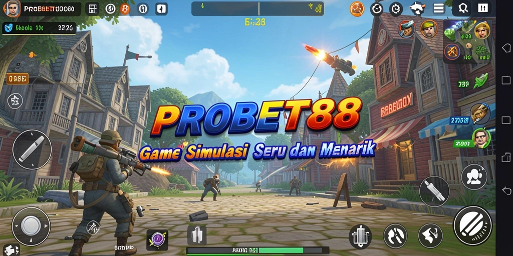 Gameplay PROBET88 yang epik dan seru dalam dunia simulasi.