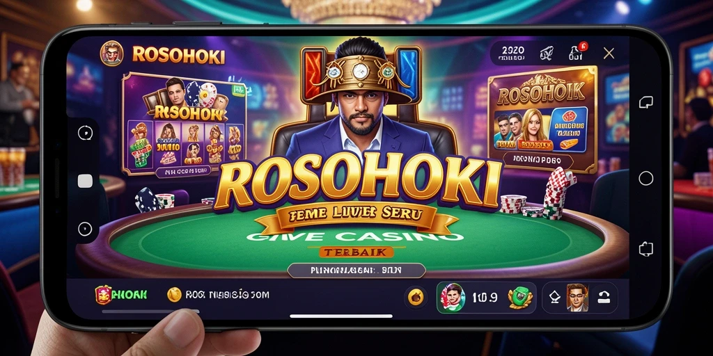 Tampilan gameplay Live Casino yang menarik di ROSOHOKI.