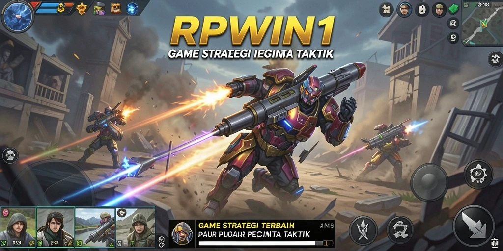 Tampilan gameplay RPWIN1 yang strategis dan mendalam.