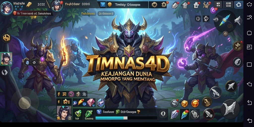 Tangkapan layar gameplay TIMNAS4D menunjukkan aksi pertempuran yang menegangkan.