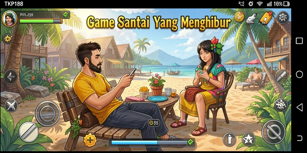 Gameplay menawan dan menghibur dari TKP188.