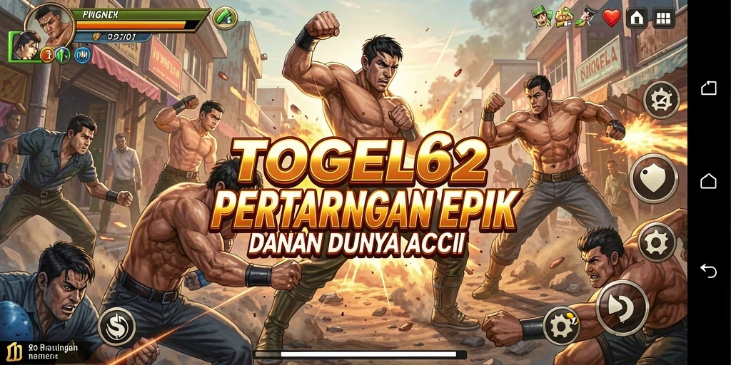 Screenshot utama TOGEL62 menampilkan aksi pertarungan mendebarkan.